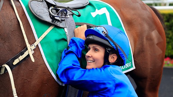 Rachel King will look to become the first female jockey to win a group 1 for Godolphin on Colette in the Chipping Norton Stakes at Randwick on Saturday.