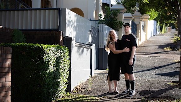 Ceri Kidby-Salom and her partner, Scott Ford, feel they can’t start a family until they own a home, which is beyond reach. 