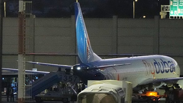 The flydubai flight eventually made an emergency landing in Saudi Arabia after the terrifying ordeal.