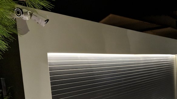 CCTV cameras on the Macris house captured images of the man believed to have shot the Australian underworld figure.