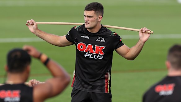 Nathan Cleary has a nervous wait ahead over the next month.