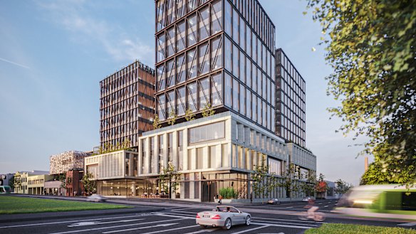 An artist's impression of The Foundry in Clifton Hill.