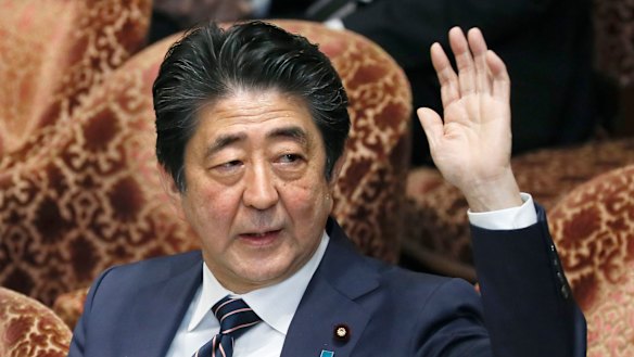 Japanese Prime Minister Abe Shinzo, also known as Shinzo Abe.