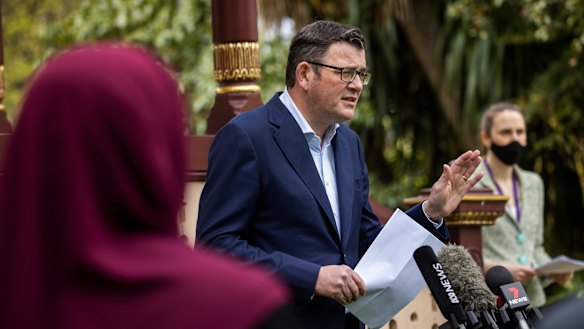 Victorian Premier Daniel Andrews. 