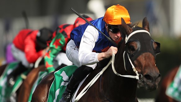 The Matt Dunn-trained Rothenburg races away with a Highway Handicap last month.