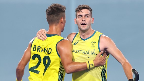 The Kookaburras’ faced Germany in their semi-final. 