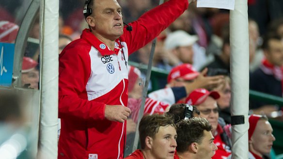 John Longmire is non-committal over his coaching future but the Swans are confident he will stay.