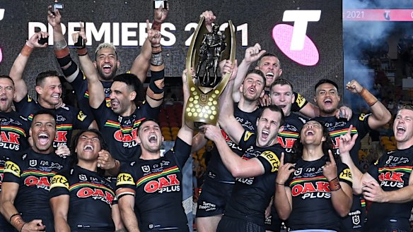 Back-to-back-to-back: Isaah Yeo is backing the Panthers to clinch more titles.