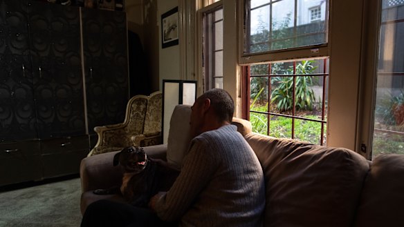 Nathan, who doesn’t wish to have his face shown, and Tiger.