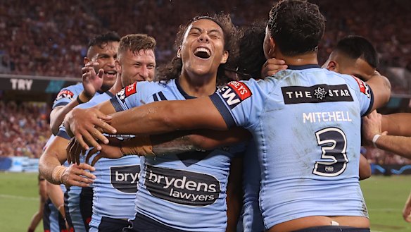 State of Origin ratings are up on the corresponding game last year.