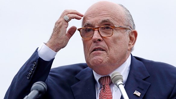 Rudy Giuliani, an attorney for President Donald Trump.