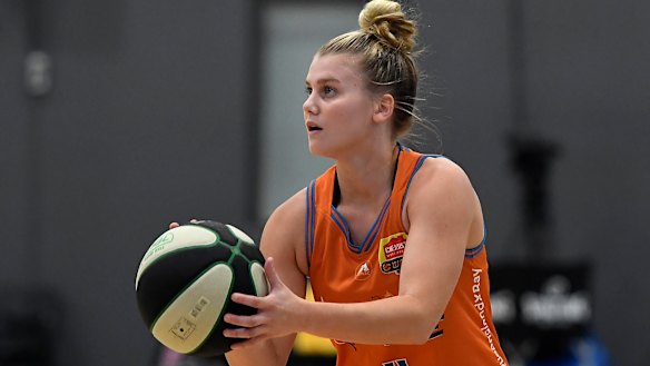 Shyla Heal during her standout campaign with the Townsville Fire.