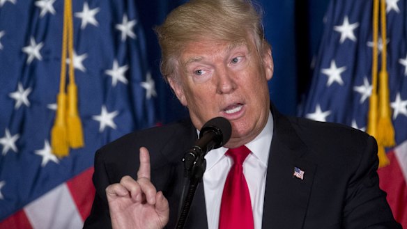 Ren says Donald Trump's bluster is "laughable."