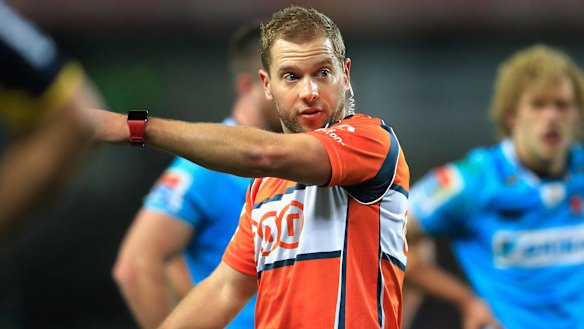 Australian Angus Gardner will call the shots in the Waratahs' round five clash with the Lions on Friday. 