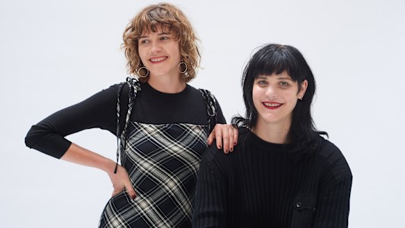 Kelly Elkin (left) and Courtney Sanders are the co-founders of Well Made Clothes. 