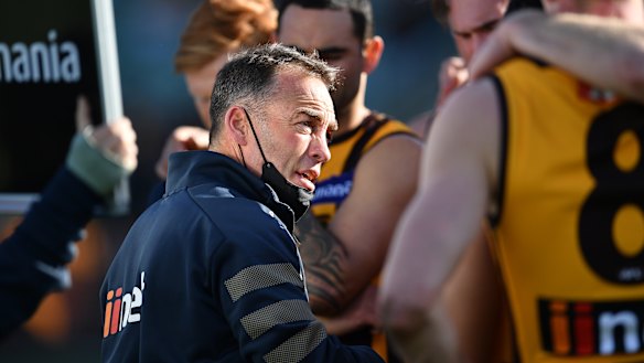 Alastair Clarkson is hoping for a strong finish to the season from the rebuilding Hawks.