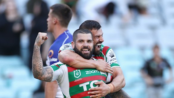 Adam Reynolds underscores the gulf in class between the Rabbitohs and Bulldogs on Good Friday.