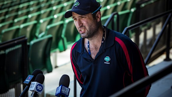 MCG curator Matt Page.