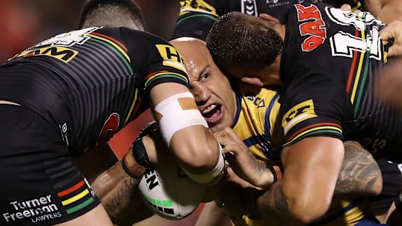 The Eels defended so much last Friday they were left with little potency in attack.