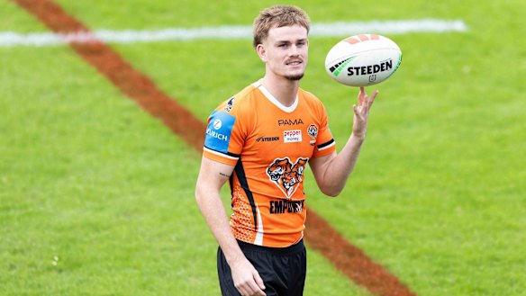 Wests Tigers Lachlan Galvin.