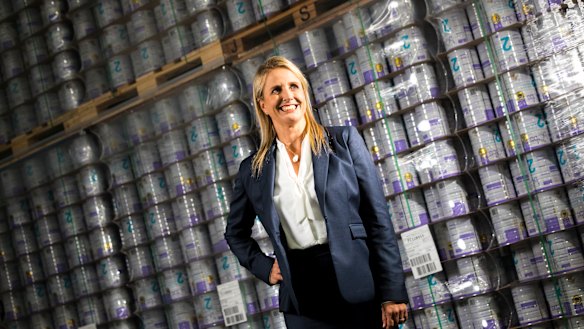 Bubs Australia chief executive and founder Kristy Carr.