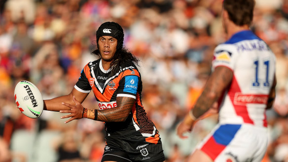 Knights half Jarome Luai.