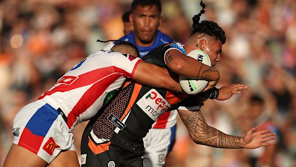 Tigers prop Terrell May.