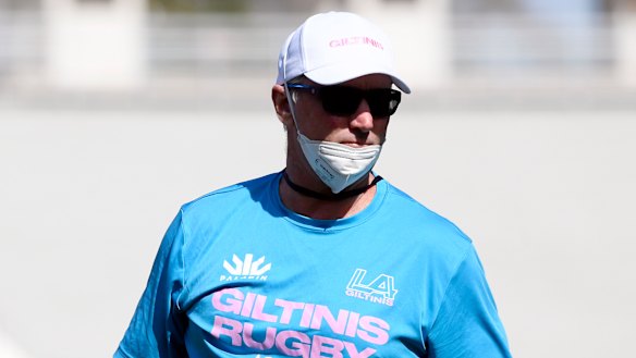 Darren Coleman has helped the LA Giltinis to the top of the Major League Rugby ladder. 