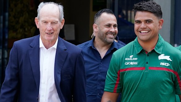 Wayne Bennett has been good for Latrell Mitchell.