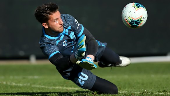 Set to start: Tom Heward-Belle is in line to make his A-League debut for Sydney FC.