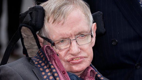 Professor Stephen Hawking the renowned physicist pictured in March, 2015.