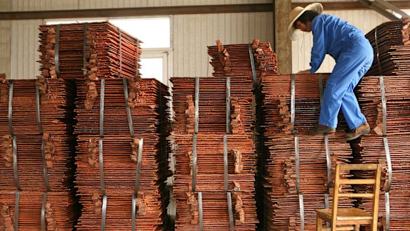 Copper is the latest product to face potential sanctions from China.