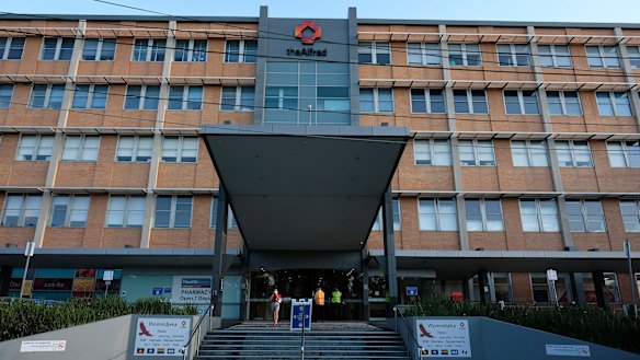 The Alfred Hospital emergency department is among new COVID-19 exposure sites. 