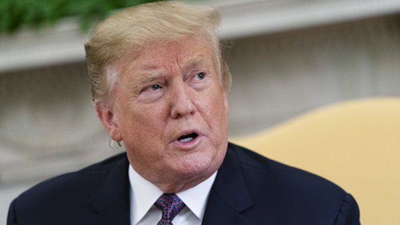 President Donald Trump denied that the White House was considering a plan to send 120,000 troops to Iran.