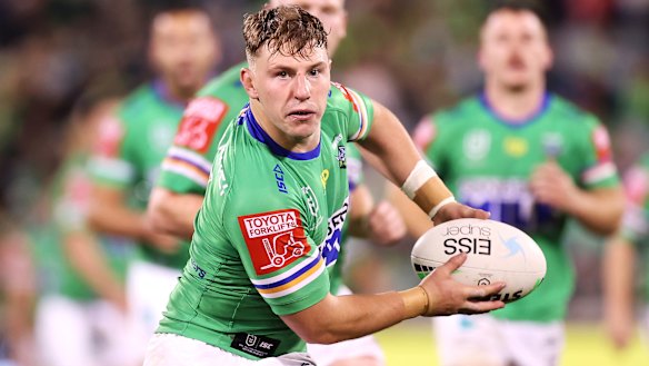 George Williams has played his last game for Canberra.