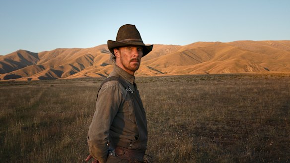 Benedict Cumberbatch plays Phil Burbank, who declares a silent war on his brother’s new wife and son in  The Power of the Dog.