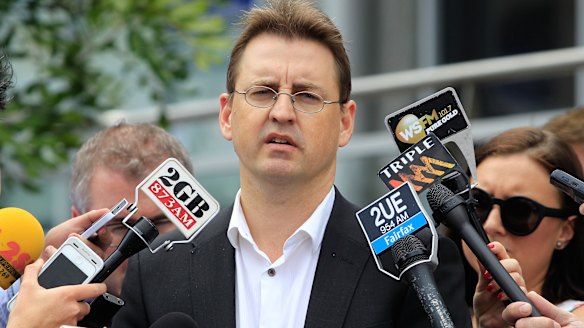 Under pressure: Cricket NSW chief Andrew Jones.