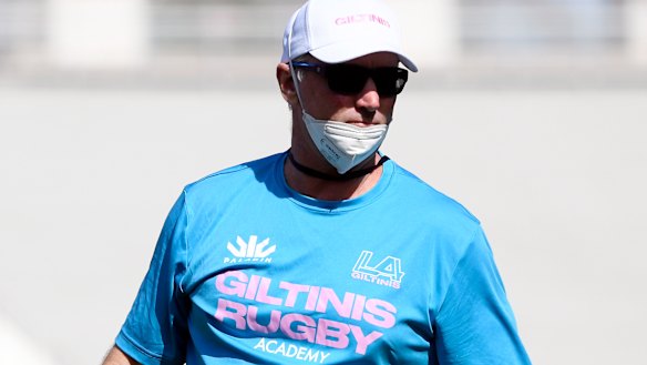 Darren Coleman has helped the LA Giltinis to the top of the Major League Rugby ladder. 