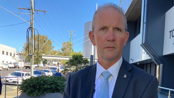 Queensland Police Union president Ian Leavers. (File image)