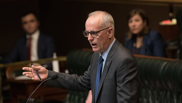 A critical figure in a sensitive debate ... the member for Lake Macquarie, Greg Piper.
