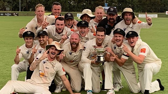 The Ginninderra Tigers have their hands on the Cricket ACT Douglas Cup for the first time in 26 years.