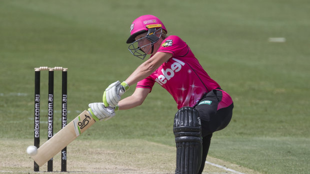Change of pace: After starring on the world stage, Alyssa Healy returns to domestic ranks for the Sydney Sixers.