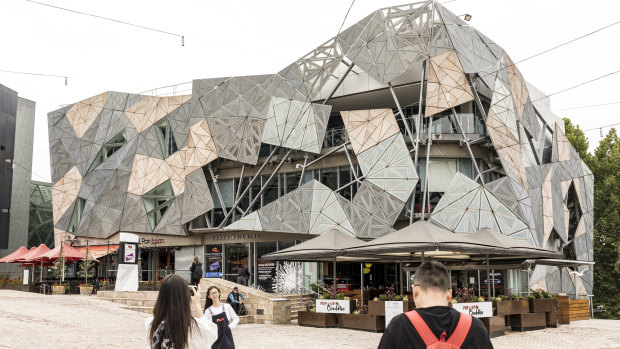 The Yarra Building at Federation Square that was to be demolished to make way for an Apple store.