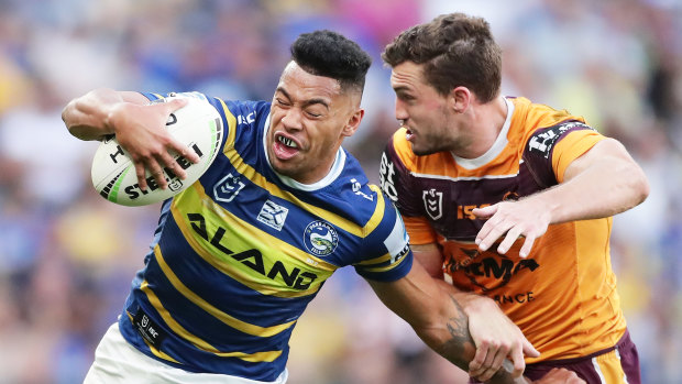 Waqa Blake and the Eels flogged Brisbane on Sunday afternoon.