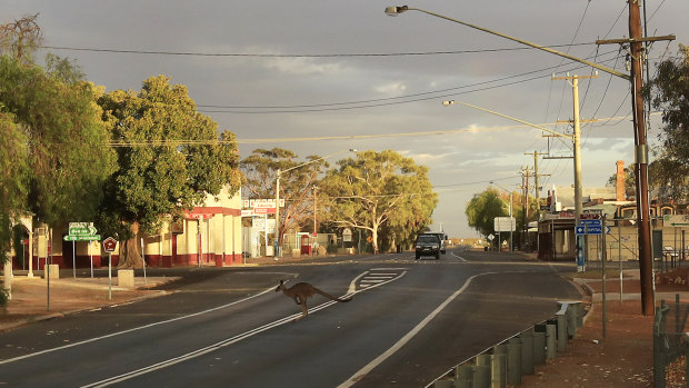 The far western NSW town of WIlcannia is in the grip of a COVID-19 outbreak.