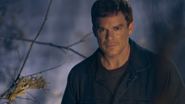 Michael C. Hall as Dexter Morgan in Dexter: New Bood.