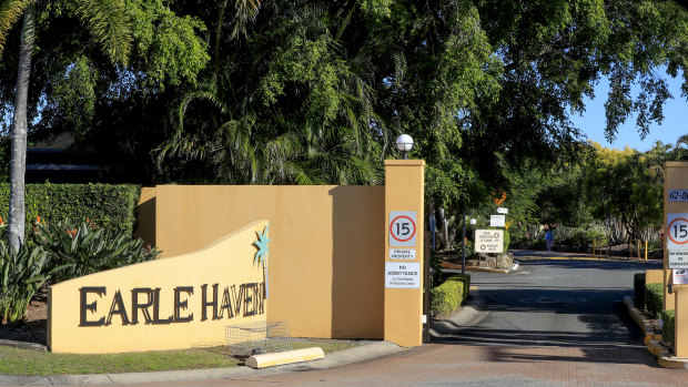 Earle Haven Retirement Village in Nerang following its shock closure.