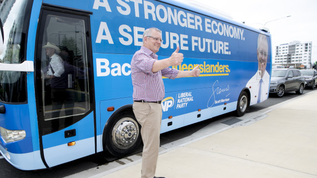 The ScoMo bus rolls on, with or without him. 