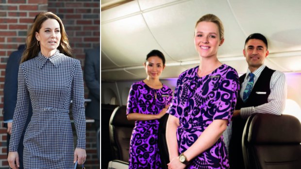 The new airline uniform fit for Princess Kate