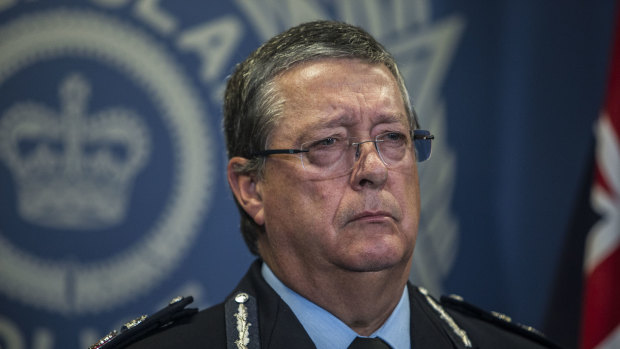 Queensland Police Service commissioner Ian Stewart.